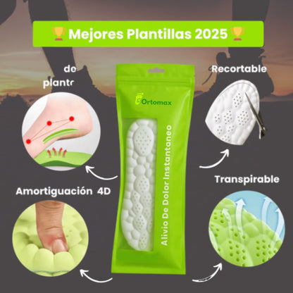 Plantillas Ortomax | Comodidad en cada pisada