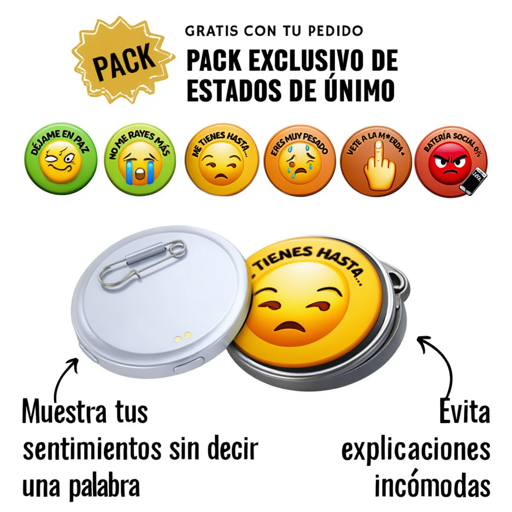 Pin Digital De Humor Social - MoodPin ™