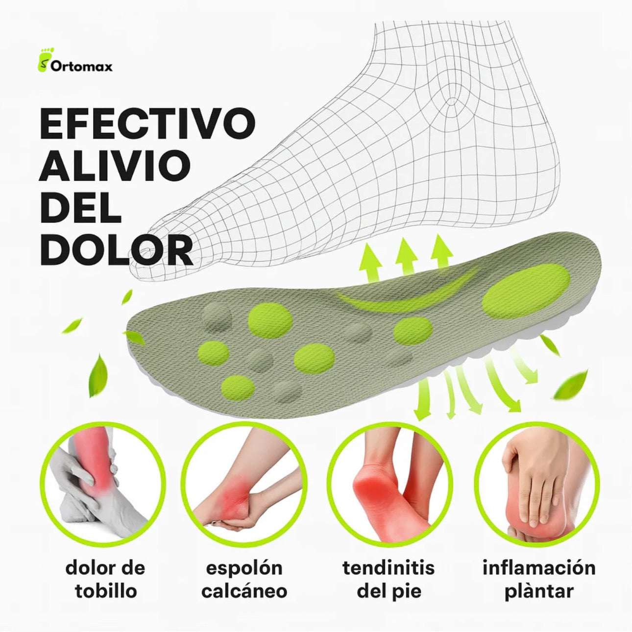 Plantillas Ortomax | Comodidad en cada pisada